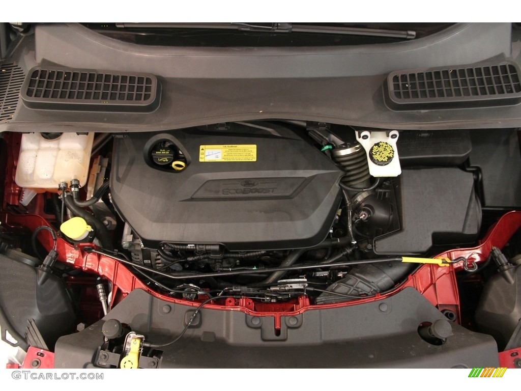 2014 Escape SE 1.6L EcoBoost 4WD - Ruby Red / Charcoal Black photo #14