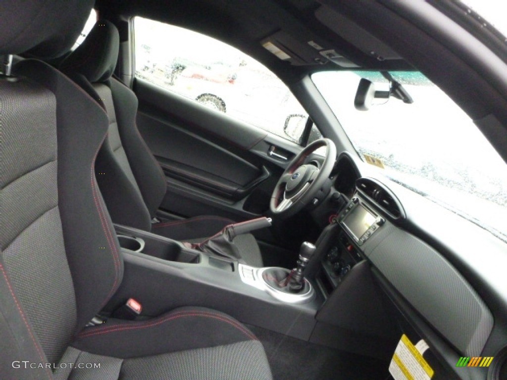 2016 BRZ Premium - WR Blue Pearl / Black photo #3