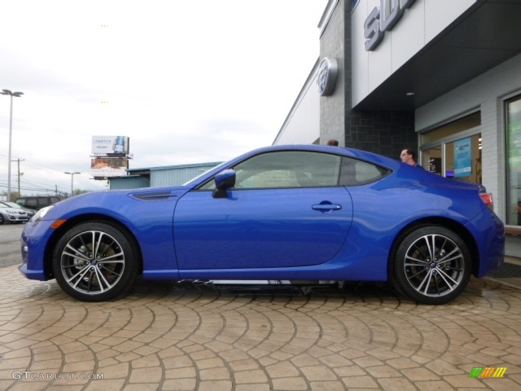 2016 BRZ Premium - WR Blue Pearl / Black photo #9