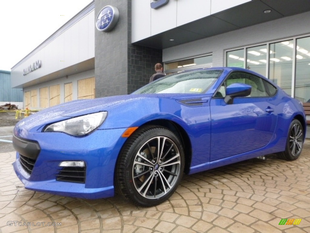 2016 BRZ Premium - WR Blue Pearl / Black photo #10