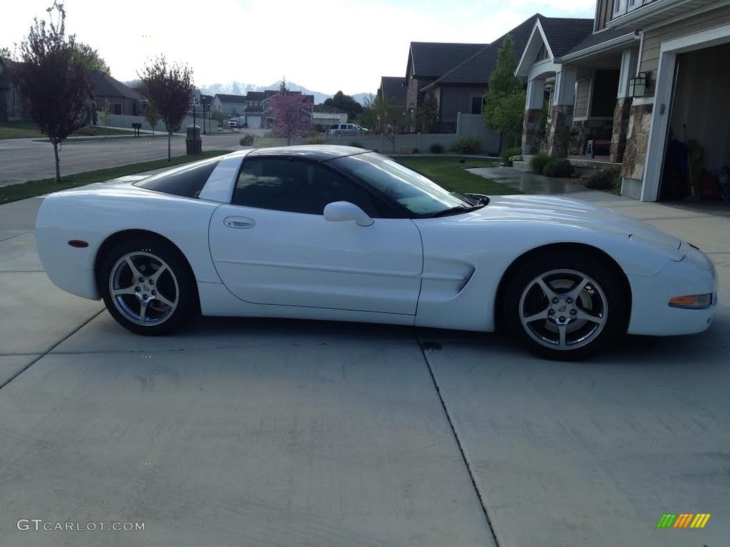1998 Corvette Coupe - Arctic White / Black photo #2
