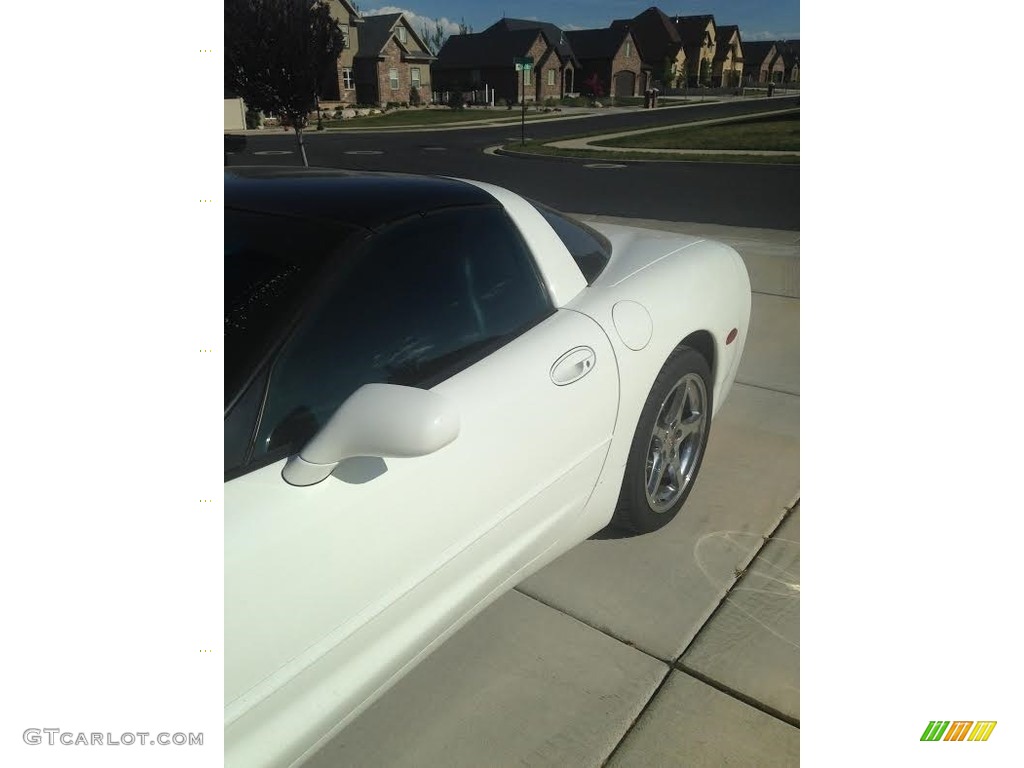 1998 Corvette Coupe - Arctic White / Black photo #3