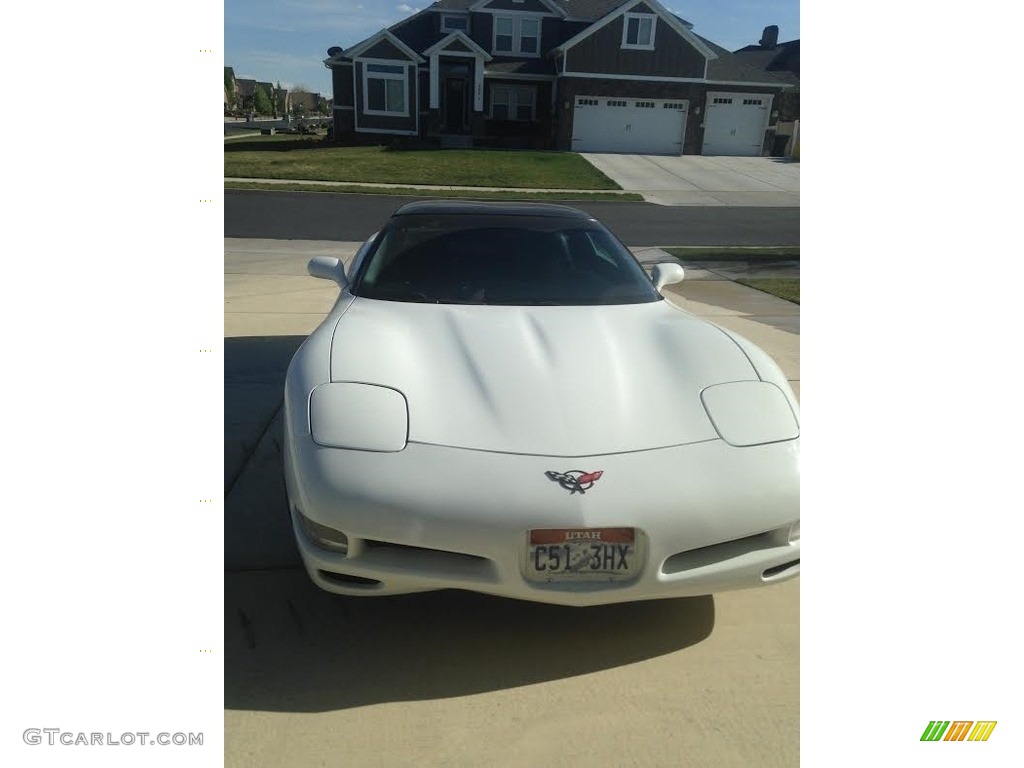 1998 Corvette Coupe - Arctic White / Black photo #5