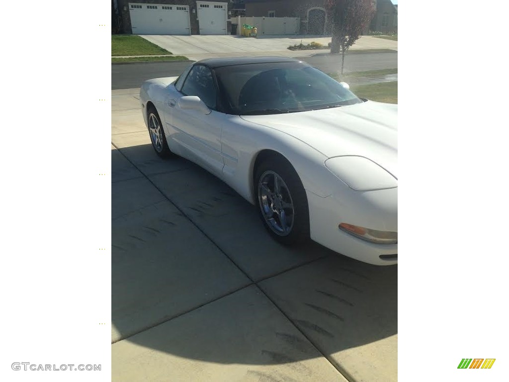 1998 Corvette Coupe - Arctic White / Black photo #6