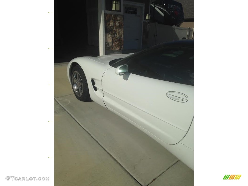 1998 Corvette Coupe - Arctic White / Black photo #7