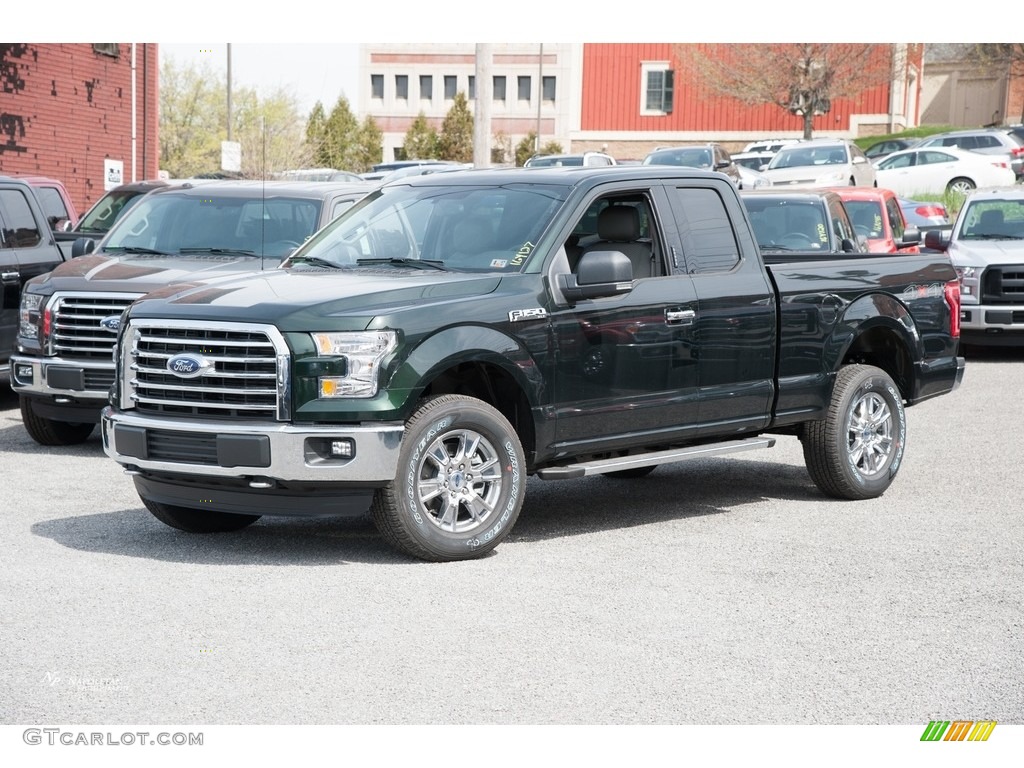 2016 F150 XLT SuperCab 4x4 - Green Gem / Medium Earth Gray photo #1