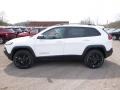 2016 Bright White Jeep Cherokee Trailhawk 4x4  photo #3