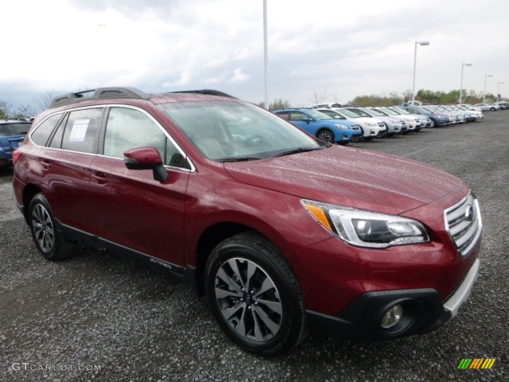 Venetian Red Pearl 2016 Subaru Outback 2.5i Limited Exterior Photo #112535447