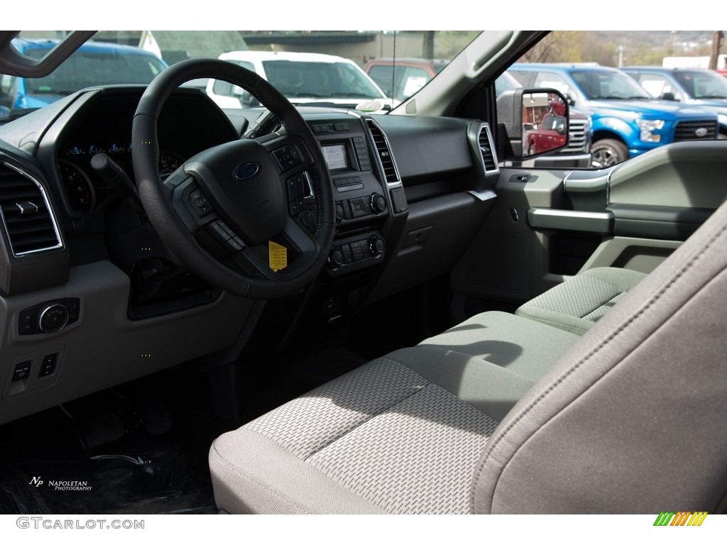 2016 F150 XLT SuperCab 4x4 - Oxford White / Medium Earth Gray photo #6