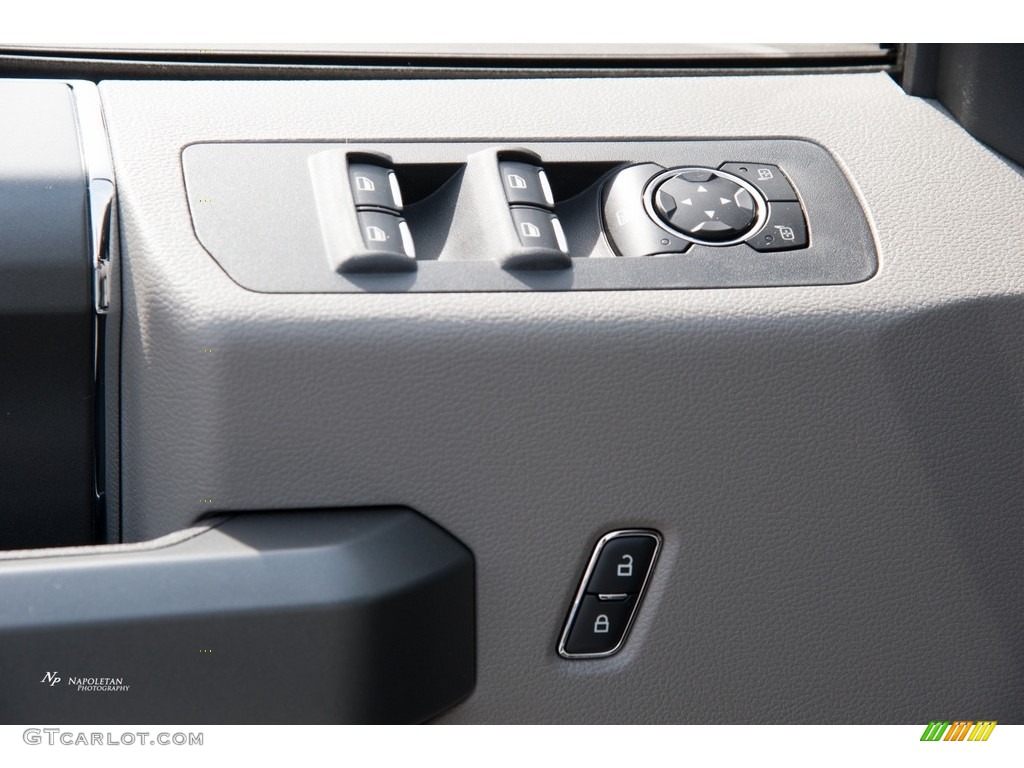 2016 F150 XLT SuperCab 4x4 - Oxford White / Medium Earth Gray photo #7