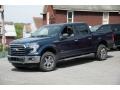 2016 Blue Jeans Ford F150 XLT SuperCrew 4x4  photo #1