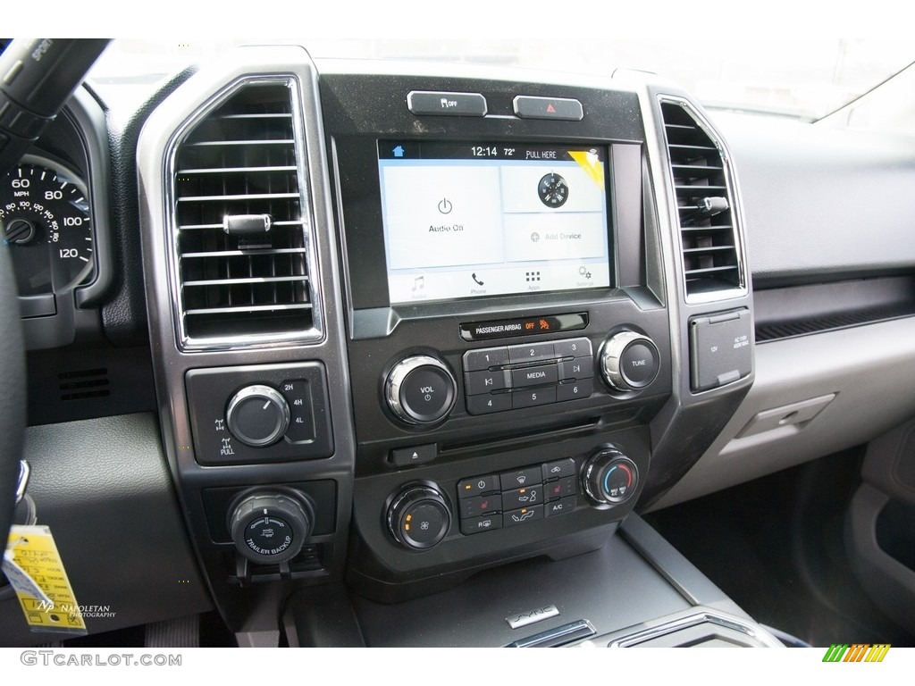 2016 F150 XLT SuperCab 4x4 - Oxford White / Medium Earth Gray photo #13