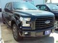 2016 Shadow Black Ford F150 XLT SuperCrew 4x4  photo #1