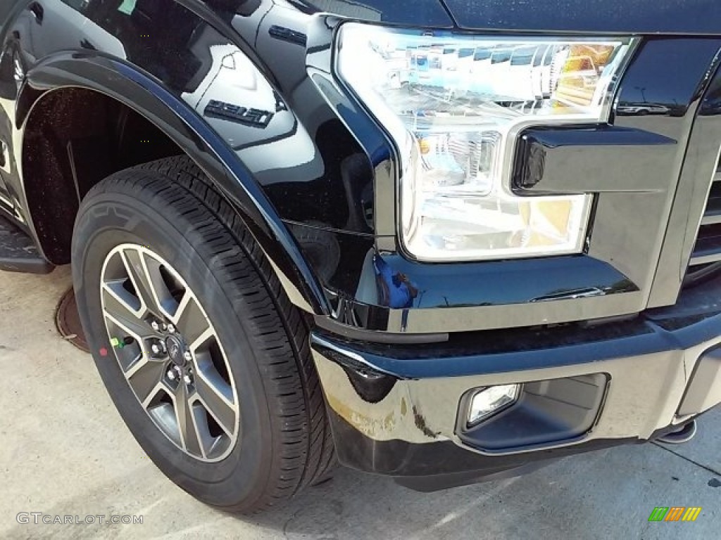 2016 F150 XLT SuperCrew 4x4 - Shadow Black / Black photo #5