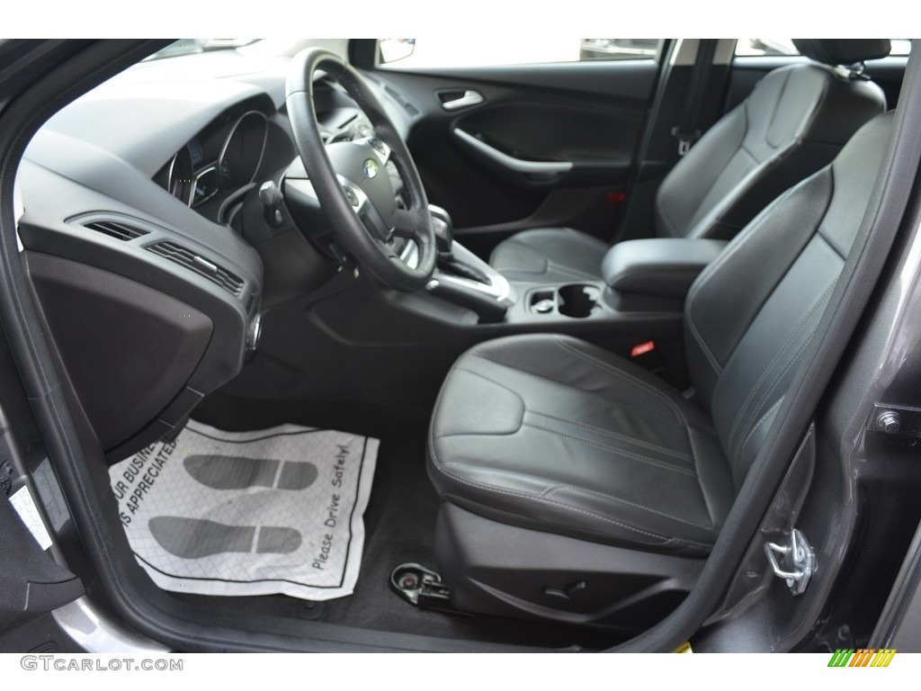 2014 Focus SE Hatchback - Sterling Gray / Charcoal Black photo #9