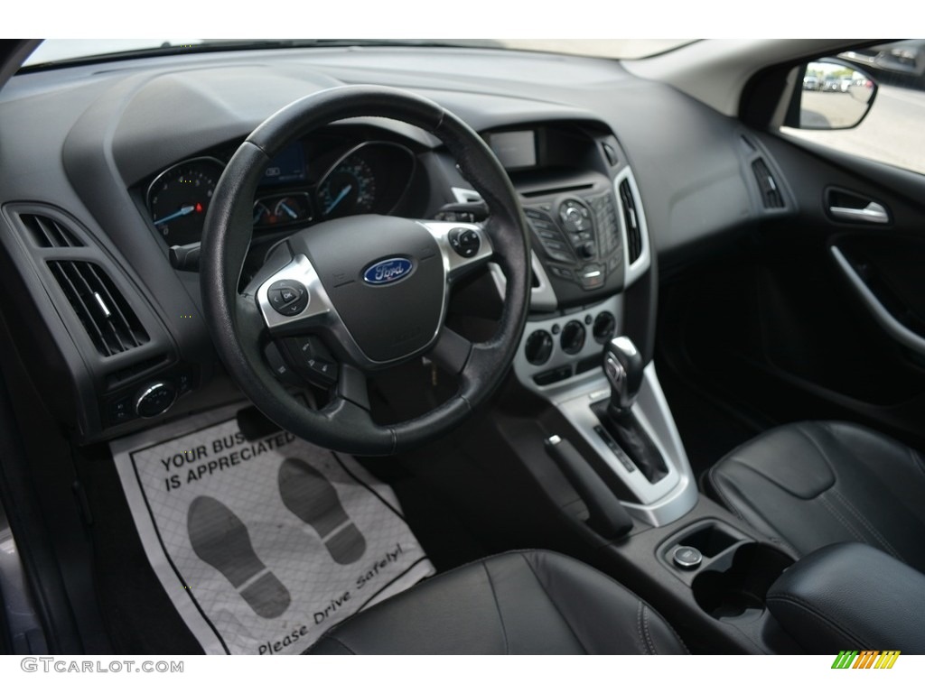 2014 Focus SE Hatchback - Sterling Gray / Charcoal Black photo #10