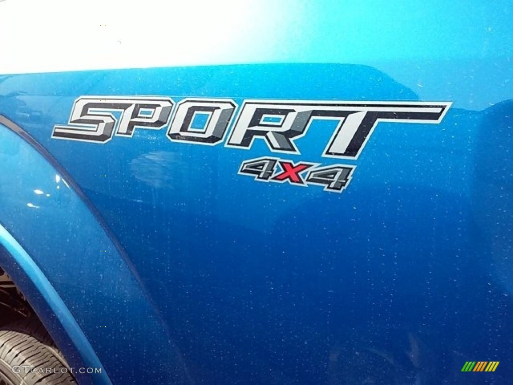 2016 F150 XLT SuperCrew 4x4 - Blue Flame / Black photo #4
