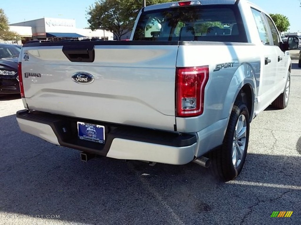 2016 F150 XL SuperCrew - Ingot Silver / Medium Earth Gray photo #13