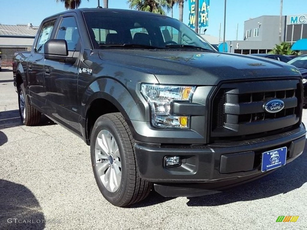 2016 F150 XL SuperCrew - Magnetic / Medium Earth Gray photo #1