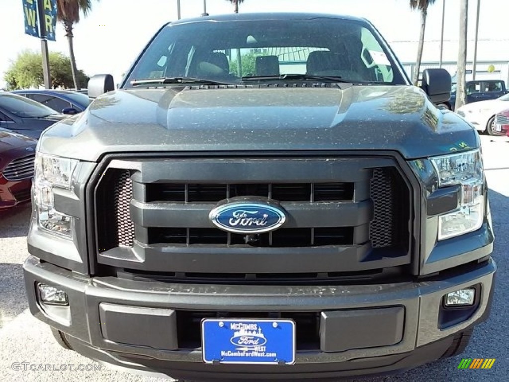 2016 F150 XL SuperCrew - Magnetic / Medium Earth Gray photo #2
