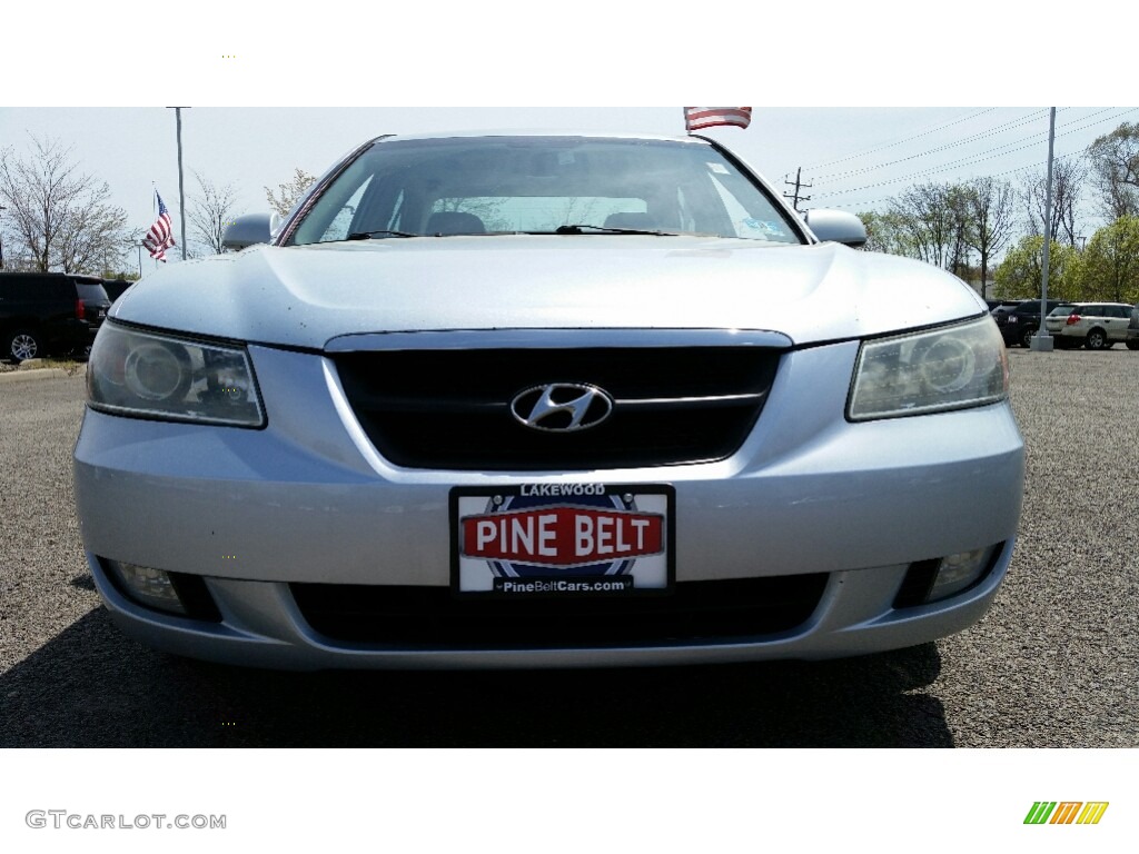 2006 Sonata GLS V6 - Silver Blue Metallic / Gray photo #2