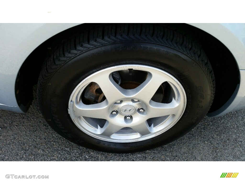2006 Sonata GLS V6 - Silver Blue Metallic / Gray photo #4
