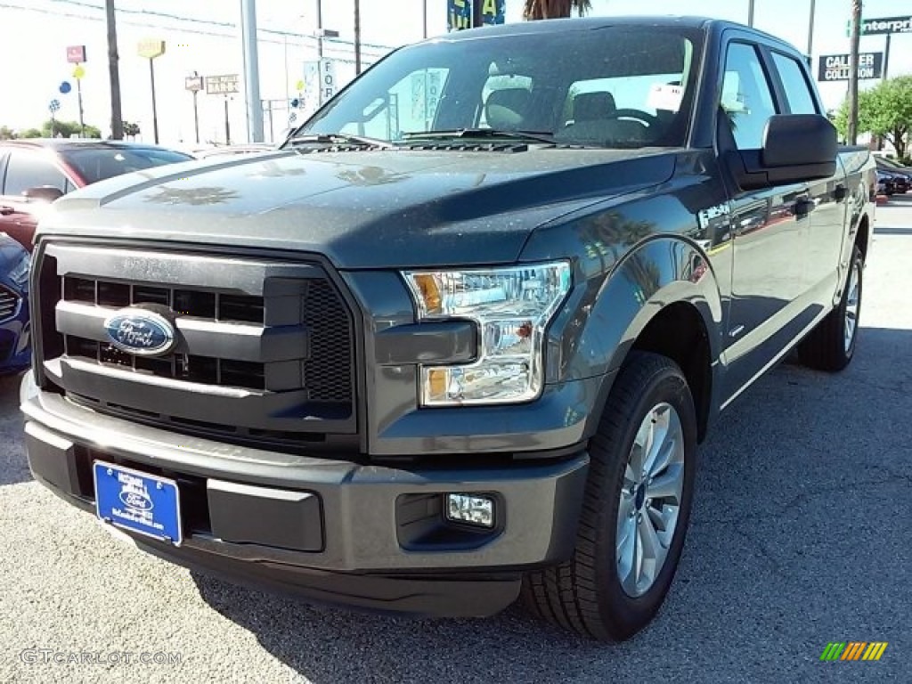 2016 F150 XL SuperCrew - Magnetic / Medium Earth Gray photo #15
