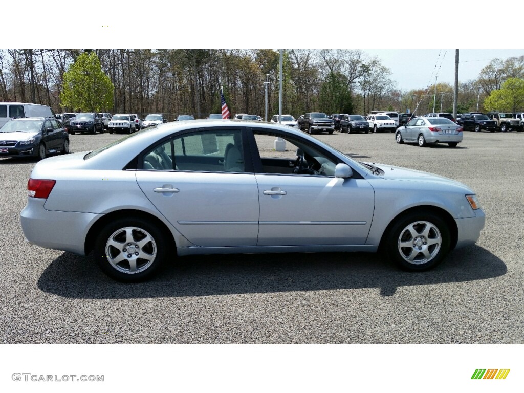 2006 Sonata GLS V6 - Silver Blue Metallic / Gray photo #5
