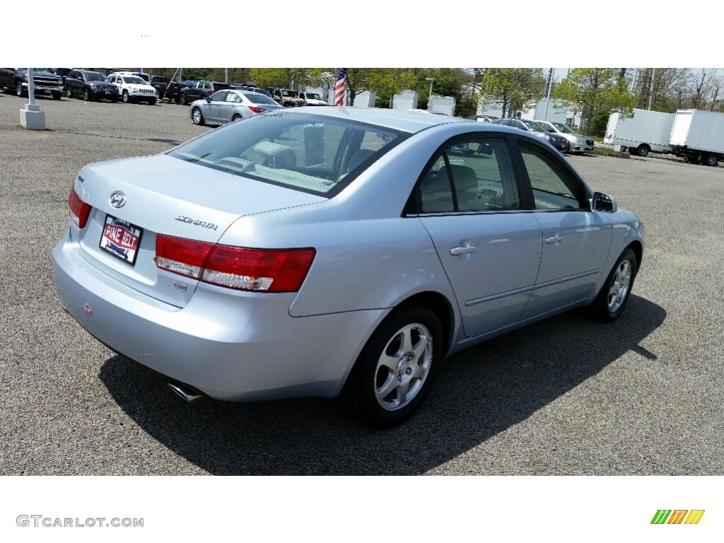 2006 Sonata GLS V6 - Silver Blue Metallic / Gray photo #7