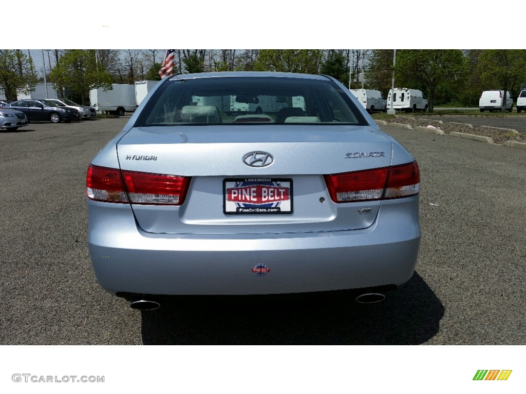 2006 Sonata GLS V6 - Silver Blue Metallic / Gray photo #8