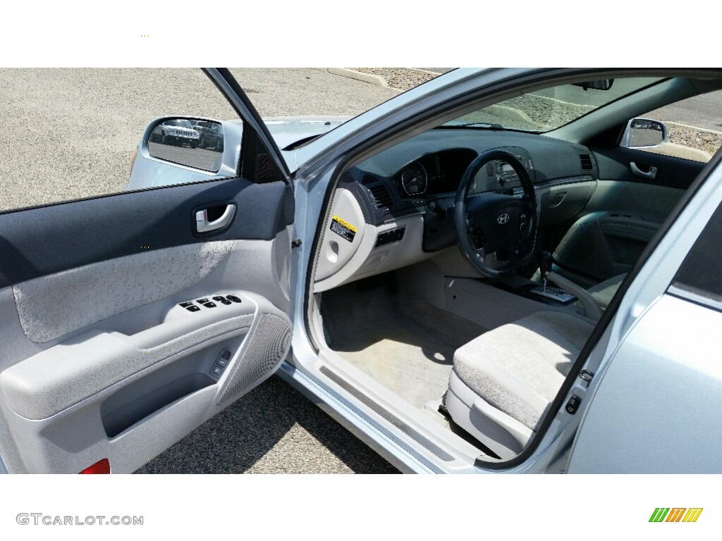 2006 Sonata GLS V6 - Silver Blue Metallic / Gray photo #16