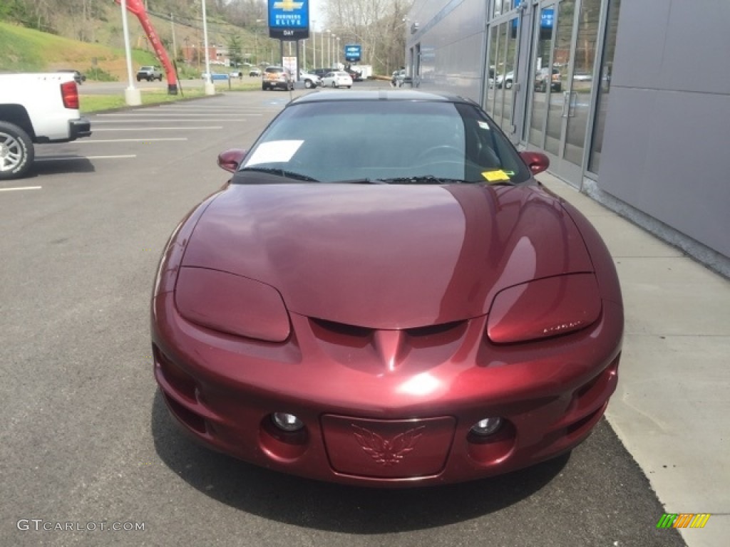 2002 Firebird Trans Am Coupe - Maple Red Metallic / Ebony Black photo #3