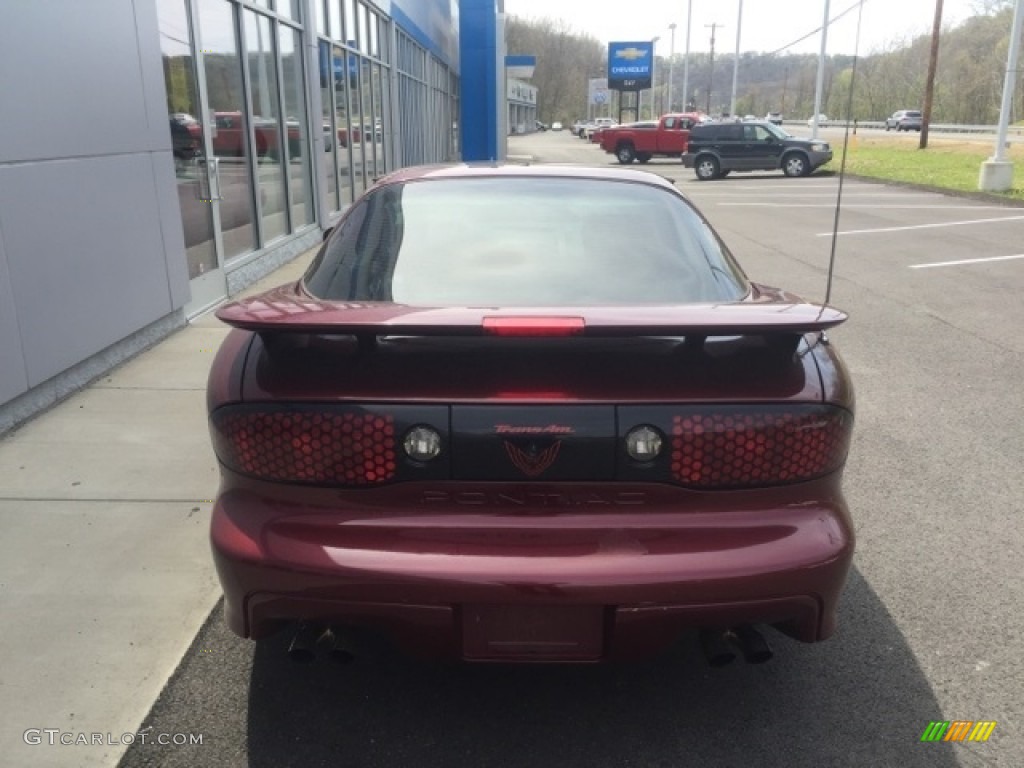 2002 Firebird Trans Am Coupe - Maple Red Metallic / Ebony Black photo #6