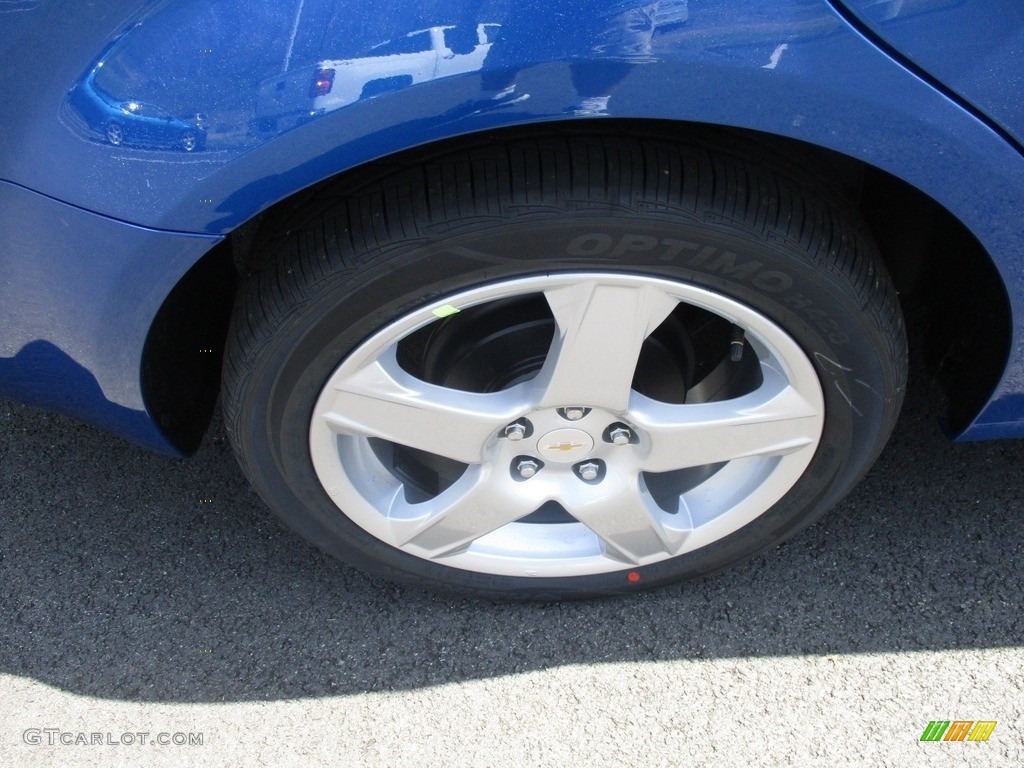 2016 Sonic LTZ Sedan - Kinetic Blue Metallic / Dark Pewter/Dark Titanium photo #3