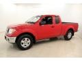 2008 Red Alert Nissan Frontier SE V6 King Cab  photo #3