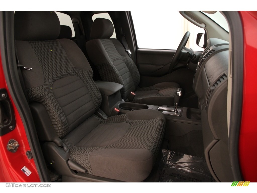 2008 Frontier SE V6 King Cab - Red Alert / Graphite photo #9
