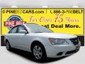 Powder White Pearl 2009 Hyundai Sonata GLS