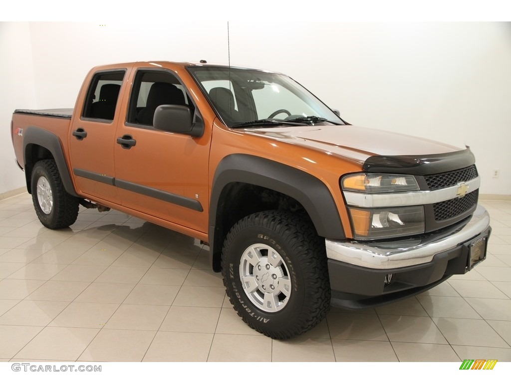 Sunburst Orange Metallic Chevrolet Colorado