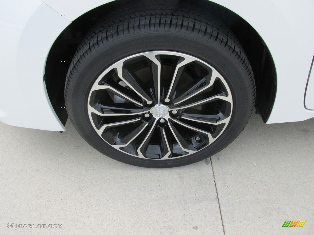 2016 Corolla S Plus - Super White / Black photo #11