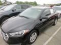 2017 Black Hyundai Elantra SE  photo #2