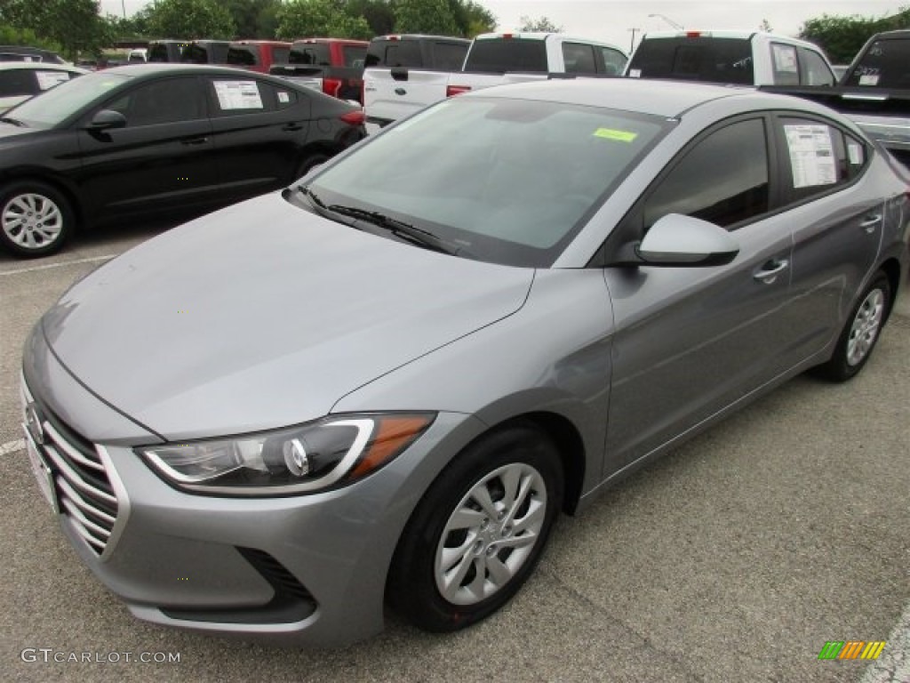 Gray 2017 Hyundai Elantra SE Exterior Photo #112553035