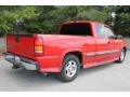 1999 Victory Red Chevrolet Silverado 1500 LS Extended Cab  photo #3