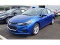 2016 Kinetic Blue Metallic Chevrolet Cruze LT Sedan  photo #3