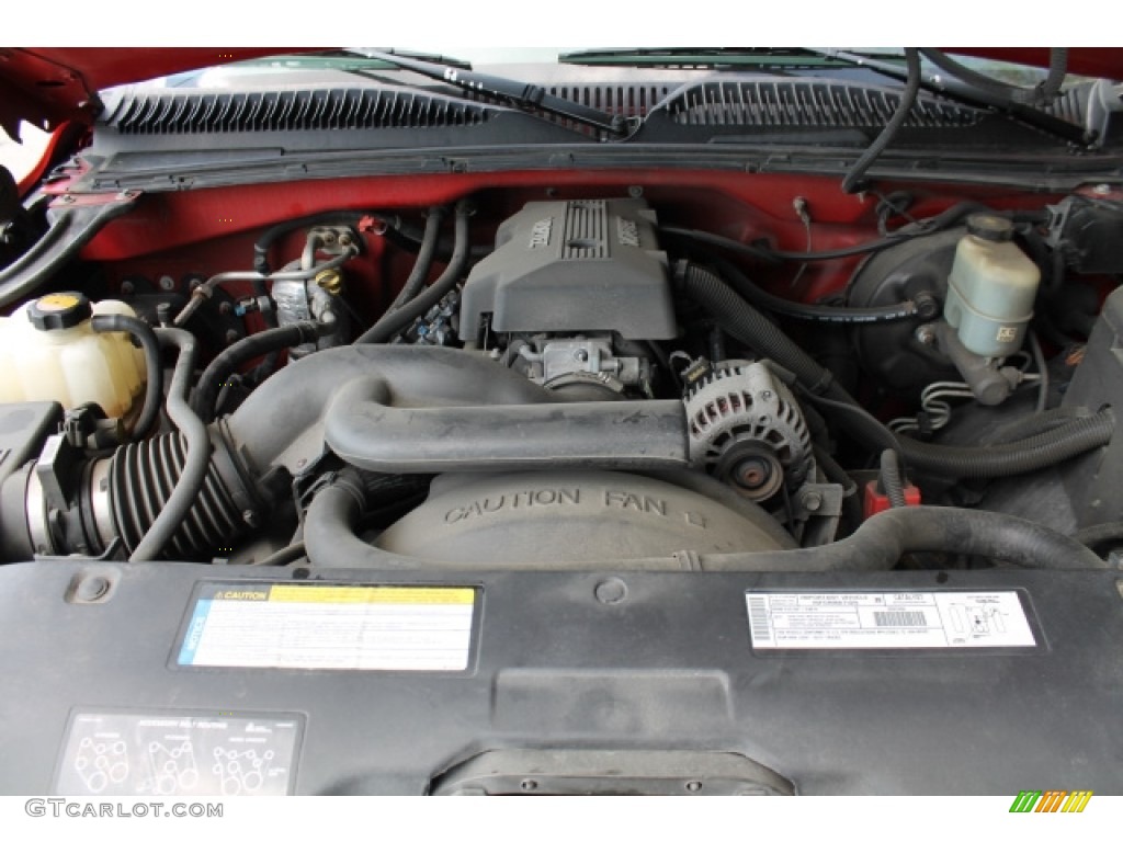 1999 Silverado 1500 LS Extended Cab - Victory Red / Graphite photo #6