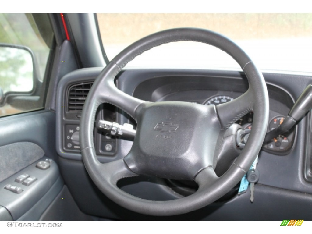1999 Silverado 1500 LS Extended Cab - Victory Red / Graphite photo #10
