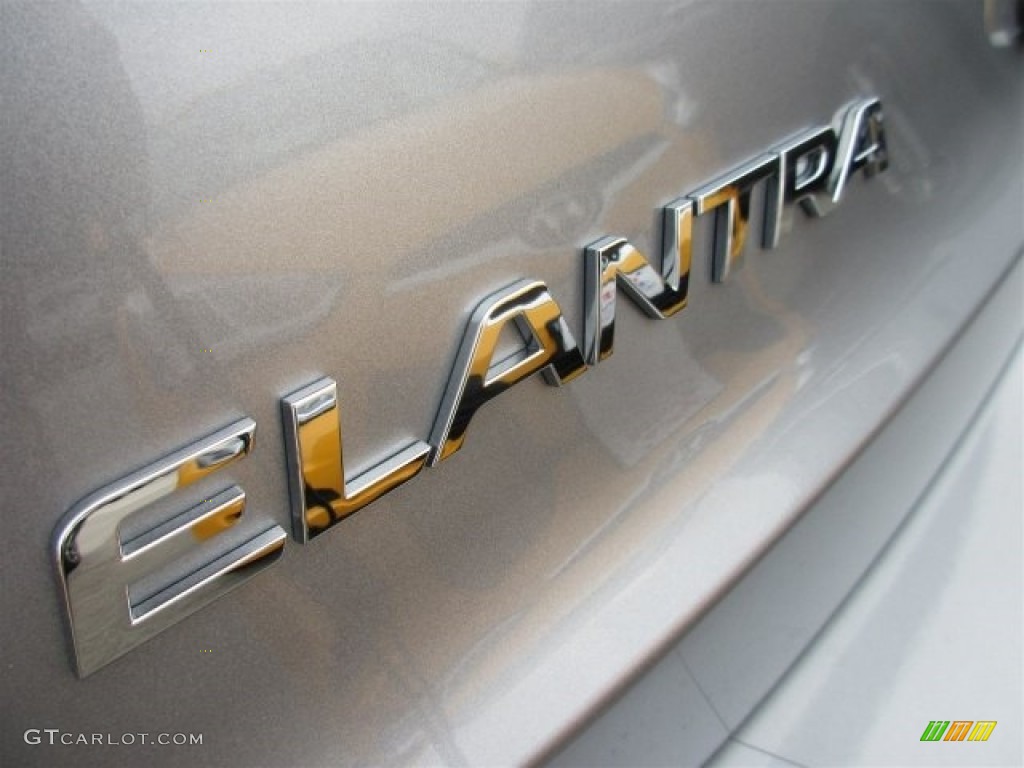 2017 Elantra Limited - Gray / Black photo #5