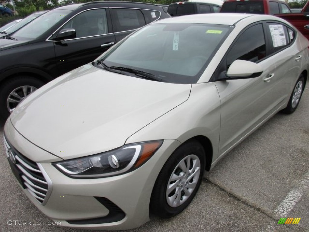 Mineral Beige 2017 Hyundai Elantra SE Exterior Photo #112553800