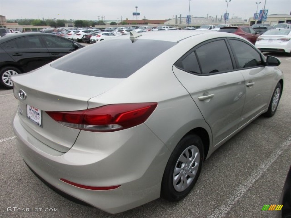 2017 Elantra SE - Mineral Beige / Beige photo #6