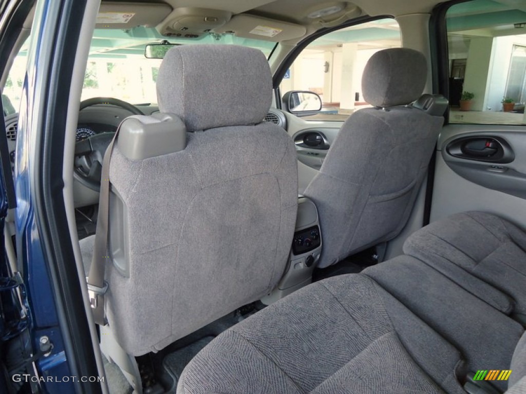 2004 TrailBlazer EXT LS 4x4 - Indigo Blue Metallic / Medium Pewter photo #35