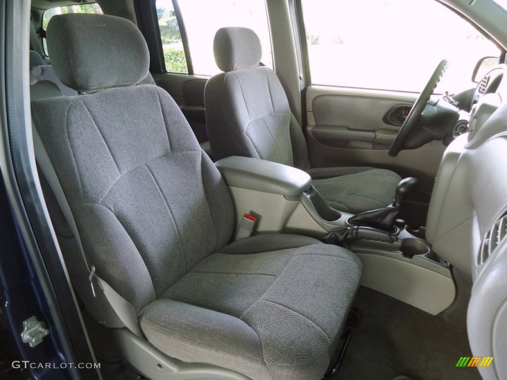 2004 TrailBlazer EXT LS 4x4 - Indigo Blue Metallic / Medium Pewter photo #50